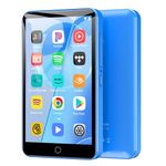 80GB MP3 Player with Bluetooth and WiFi, 4-inch Touch Screen MP3 Player with Bluetooth ， with Spotify, SpotifyKids, Audible, Andora, Amazon Player, MP4&MP3 Player up to 1TB Black