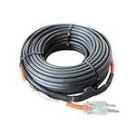 HEATIT JHSF 40ft Self-Regulating Heat Cable for Pipe Freeze Protection, Energy-Saving, Pipe Heat Tape for Metal and Plastic Home Supply Pipes, Keeps Water Flowing at -40°F, ETL Listed, 120V