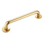 40cm Grab Rail for Bathroom,Brass Shower Grab Bar Support Grab Handle, Bathroom Hand Rail,Safety Grip Rail Bathroom Support Aid for Disabled,Elderly,Senior