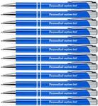 KOLOWKO Personalized ballpoint pen with name or greeting, customized pen, 0.5mm black ink, suitable for men women office school business promotion wedding ballpoint pen gift
