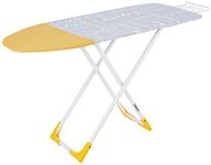 Amazon Brand - Solimo Wooden Ironing Board/Table with Iron Holder, Foldable & Adjustable (122 x 47cm)