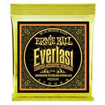 Ernie Ball Everlast Medium Coated 80/20 Bronze Acoustic Guitar Strings - 13-56 Gauge