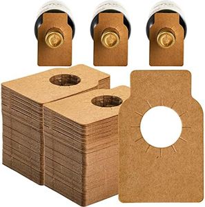 DEAYOU 500 PCS Wine Tags, Kraft Wine Labels, Custom Paper Tags for Champagne, Wine Racks Marker, Double Sided