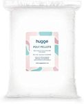 Hugge 1kg Plastic Poly Pellets - Packs from 0.5kg - 25kg - Weighted Blanket & Toy Stuffing