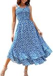 Women's Spring Floral Dresses Summe