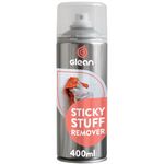 GLEAN Sticky Stuff Remover Gel Spray | 400ml | Goo Dissolver | Removes The Goo, Glue, Adhesive Remover, Labels, Chewing Gum | Multi-Surface: Wood, Glass, Metal, Tiles, Fabric, UPVC Cleaner