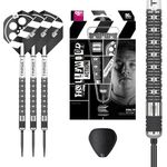 Target Darts Chris Dobey Hollywood Action 90% Tungsten Steel Tip Swiss Point Dart Set – 23G Player Edition Darts, Pro Grip Shafts & Pro Ultra No.2 Flights, SP Tool Included