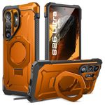 SUPCASE for Samsung Galaxy S26 Ultra Case with Kickstand (Unicorn Beetle Grip), [Wireless Charging Compatible] [Military-Grade Protection] Heavy-Duty Magnetic Phone Case for S26 Ultra 6.9 Inch, Coral