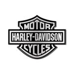 labelbike - 3D Resin Sticker EMBLEM LOGO for Motorcycle Tank compatible with HARLEY DAVIDSON - size 9.5x7 cm