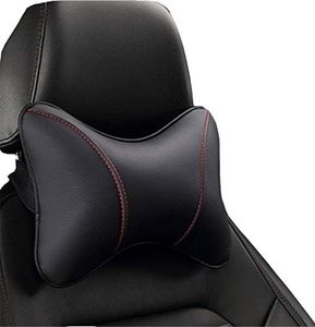 YUNNUO Car Seat Neck Pillow, Car Seat Head Cushion,Car Pillow for Driving Seat with Adjustable Strap,Car Neck Pillow for Neck Pain Relief and Cervical Support (Black)