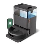 Roomba Plus 505 Combo Robot Vacuum & Mop + AutoWash Dock - Extending Spinning Mop Pads, Self-Empties, Pad Washing & Heated Drying, Self-Cleaning, Recognizes and Avoids Obstacles, LiDAR Navigation