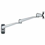 StarTech.com Wall Mount Monitor Arm - Articulating Ergonomic VESA Wall Mount Monitor Arm - 20" (52cm) Long - Single Display up to 34 inch - Swivel/Tilt/Rotate - Adjustable Screen Mount (ARMWALLDSLP)