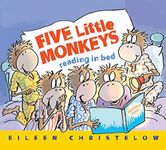 Five Little Monkeys Reading in Bed (Five Little Monkeys Story)
