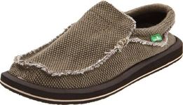 Sanuk Men's Chiba Loafer, Brown, 11