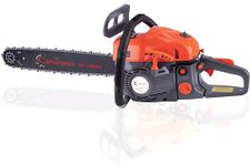 ProCapital Tools Id058, 58Cc/4Hp Powerful 2 Stroke Petrol Chainsaw, 22Inch Chainbar and Chain, for Wood Cutting, Gardening, Farm Use,Low Fuel Efficient