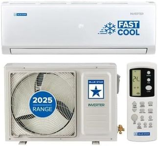 Bluestar 1.5 Ton 3 Star Inverter Split AC | 5 in 1 Convertible | i-Self Clean | 100% Copper | PM 2.5 Filter | Turbo Cool (IE318PNU, White) 2025 Model