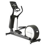 LET’S Play® Chrome Cross Trainer Elliptical for Home Gym | 16-Level Magnetic Resistance | 180Kg Capacity | Silent Belt Drive | LCD Display