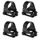 LNJBABAO 4 Pack Snorkel Clip Universal Plastic 25mm Snorkel Holder Snorkel Retainer Air Tube Keeper for Scuba Diving Snorkeling Equipment