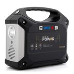 SereneLife Portable Generator, 155WH Power Station, Quiet Gas Free Power Inverter