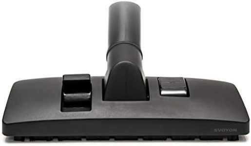 Brosse combinée commutable de 32 mm de qualité supérieure pour aspirateur AEG, Numatic, Philips et central, utilisable sur parquet, tapis, stratifié, PVC, carrelage