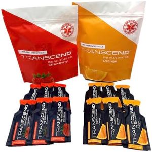 Transcend 15g Glucose Gel - Orange & Strawberry Assortment (12)