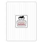 Board Geeks 1 Small Dry Erase Board for Kids - White Board for Kids, Students and Teachers | Durable, Portable Kids Mini Whiteboard with Rounded Corners | Double Sided Small White Boards (9"x12")