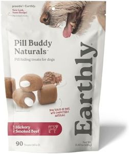 Presidio Pill Buddy Naturals - Beef Recipe Pill Hiding Treats for Dogs - Make A Perfect Pill Concealing Pocket Or Pouch for Any Size Medication - 90 Servings