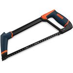 Presch Hacksaw 300mm Long - Metal Saw with Interchangeable Blade - Professional Hacksaw for Metal - Hack Saw, Metal Cutting Saw