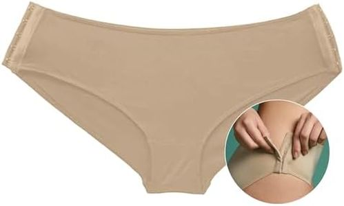 Slick Chicks Women’s Signature Hipster Panty - Post Surgery Underwear (XXL,Beige)