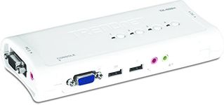 TRENDnet TK-409K KVM Switch - White