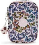 Kipling Women's 100 Pens Printed Case, Organize Accessories, Art Supplies, Makeup, Travel Organizer
