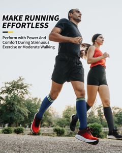 CAMBIVO Compression Socks, Black XXL – Supportive Athletic Fit