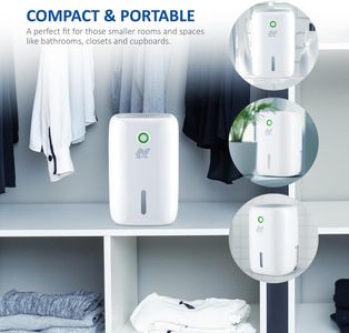 NETTA Mini Dehumidifier 800ml – Compact White Moisture Absorber