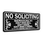 No Soliciting Sign for House - No S