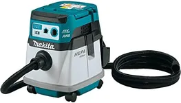 Makita XCV25ZUX 36V (18V X2) LXT® Brushless Cordless 4 Gallon HEPA Filter Dry Dust Extractor/Vacuum, AWS®, Tool Only