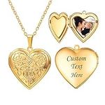 Love Heart Locket Necklace for Wome