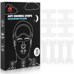 AnjoCare 2 in 1 Anti Snoring Strips, Nasal Strips and Mouth Tape for Sleep, Sleep Aid Anti Snore Strips to Reduce Snoring & Improve Sleep Quality