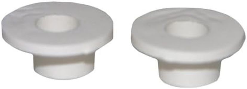 LASCO 14-1081 Plastic Self Aligning Toilet Seat Hinge Washers, White