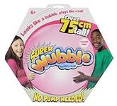 Wubble Super Bubble Ball - Pink | Looks Like a Bubble, Plays Like a Ball! | Inflates to 80cm Tall | Pump not Included | Outdoor Garden Toys | Ages 6+