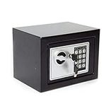 CDC® 4.6L DIGITAL STEEL SAFE ELECTRONIC SECURITY HOME OFFICE MONEY CASH SAFETY BOX 2 KEYS2