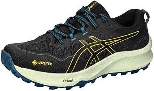 ASICS Fujitrabuco 11 G-TX Scarpa Running da Trail per Uomo, Black Pure Silver, 7.5 US