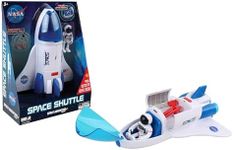 Daron NASA Space Adventure Series: Space Shuttle with Lights & Sounds & Figure, Approx 9" X 7"