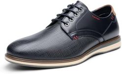Bruno Marc Men's Casual Dress Oxford Shoes Sneakers Navy Size 9 M US LG19008M-1