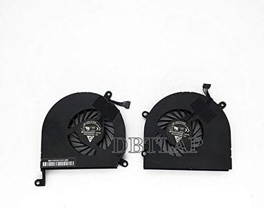DBTLAP Lot de 2 ventilateurs de refroidissement pour ordinateur portable Apple MacBook Pro 15" A1286 + ventilateur GPU gauche et droite 2008-2011