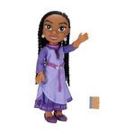 Disney’s Wish Asha Doll, 14” / 35cm Tall Fashion Doll with Royal Reflection Eyes and Hand Braided Hair, includes Removable Dress and Shoes for Girls Ages 3+