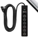 GE 6-Outlet Surge Protector, 20 Ft 