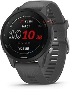 Garmin Forerunner® 255, GPS Running Smartwatch, Advanced Insights, Long-Lasting Battery, Slate Gray