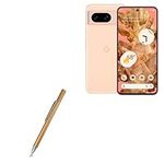 BoxWave Stylus Pen Compatible with Google Pixel 8 - FineTouch Capacitive Stylus, Super Precise Stylus Pen - Champagne Gold