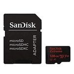 SanDisk Extreme 128GB microSDXC UHS-3 Card - SDSQXAF-128G-GN6MA