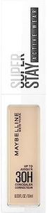 Maybelline New York, Liquid Concealer, Mattifying & Breathable, Superstay Active Wear, 10ml, 15 Light